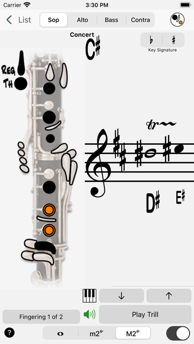 Fingering Woodwinds for iPhone screenshot 3