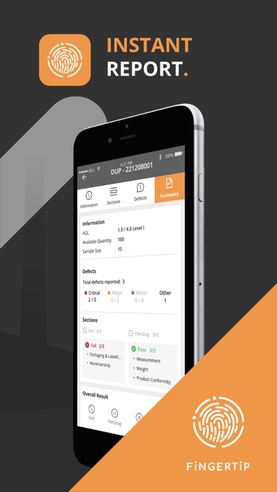 Fingertip: Digital QA/QC screenshot 1