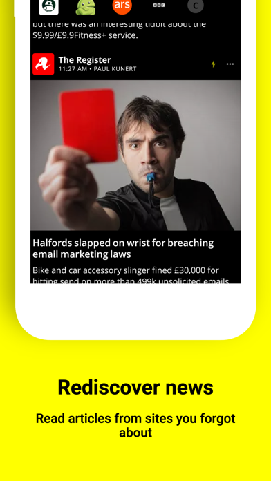 Fiper - News Reader with RSS screenshot 1