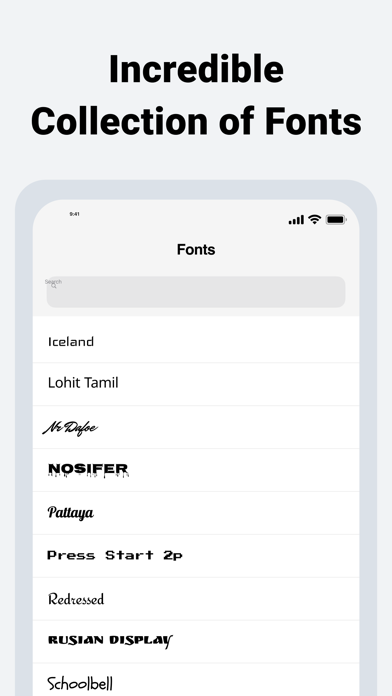 Fire Fonts | Fonts for iPhones screenshot 4