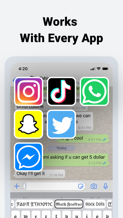 Fire Fonts | Fonts for iPhones screenshot 3
