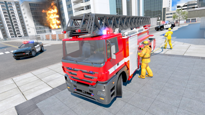 Fire Truck Game 911 Emergency screenshot 1