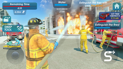 Fire Truck Game 911 Emergency screenshot 2