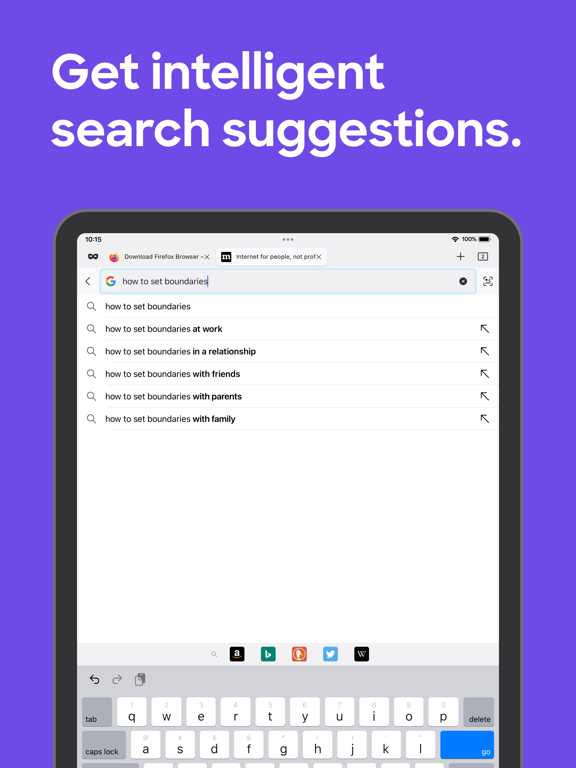 Firefox: Private Web Browser screenshot 2