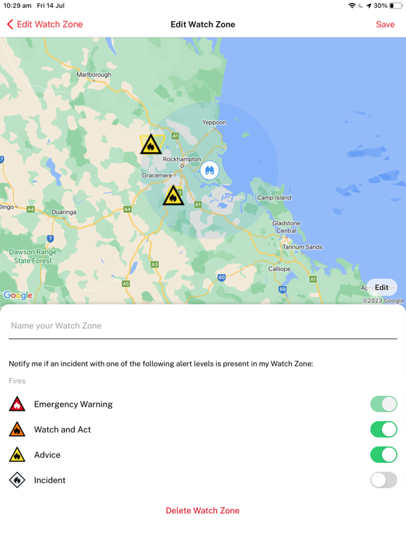 Fires Near Me Australia screenshot 1
