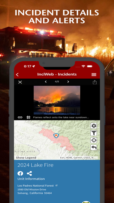 Fires: Wildfire News and Atlas screenshot 3