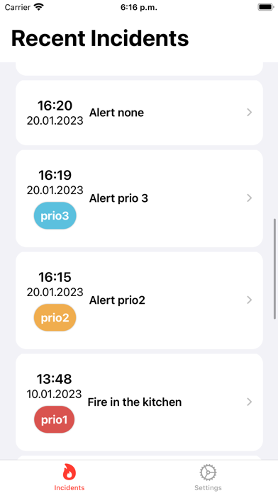 FireServiceRota Alerting screenshot 2