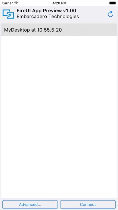 FireUI App Preview 10.1 Berlin screenshot 2