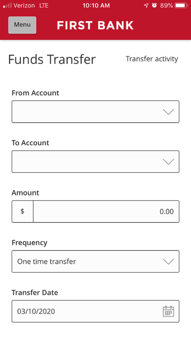 First Bank Digital Banking screenshot 3
