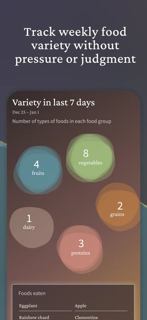 First Bites: Baby food tracker screenshot 2