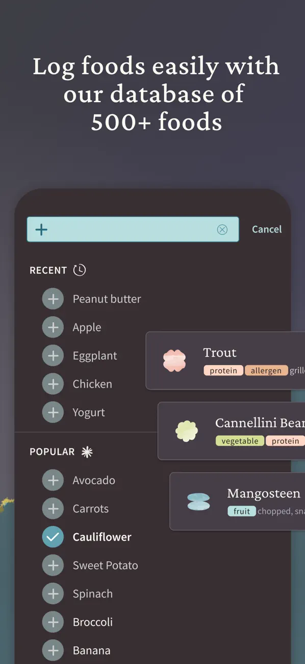 First Bites: Baby food tracker screenshot 4