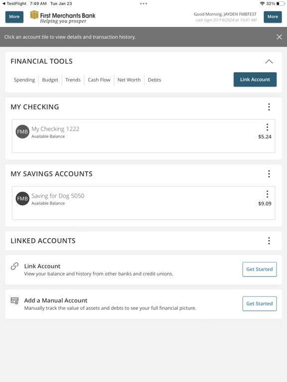 First Merchants Mobile App screenshot 4