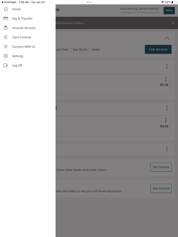 First Merchants Mobile App screenshot 3