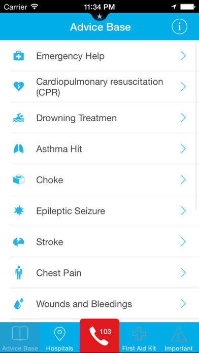 First Mobile Aid screenshot 3