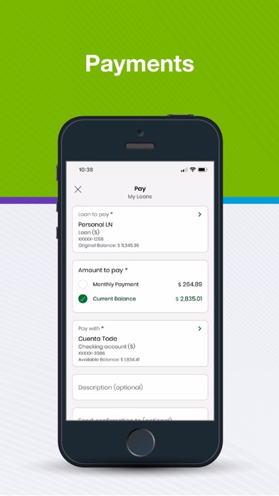 FirstBank Tu Banca Digital App screenshot 2