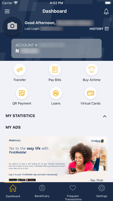 FirstMobile App screenshot 1