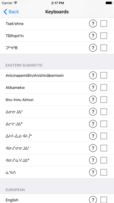 FirstVoices Keyboards screenshot 3