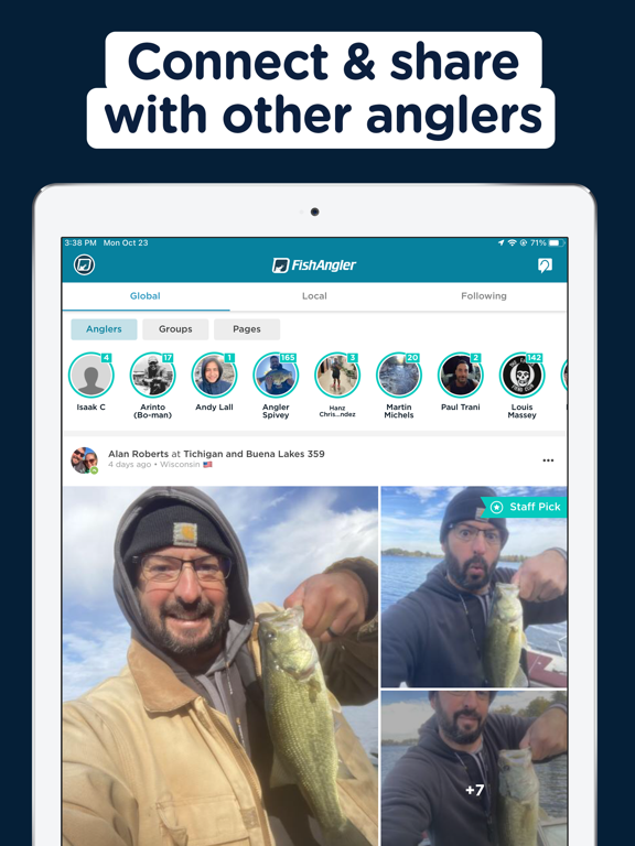 FishAngler - Fish Finder App screenshot 1