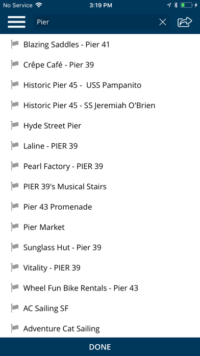 Fisherman's Wharf Trip Planner screenshot 1