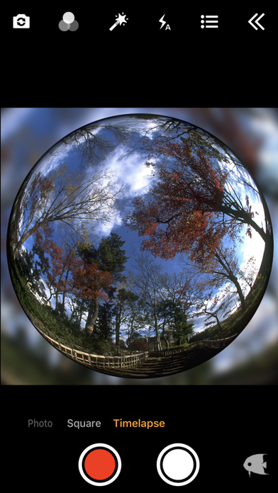 FishEyeVideo Square screenshot 2