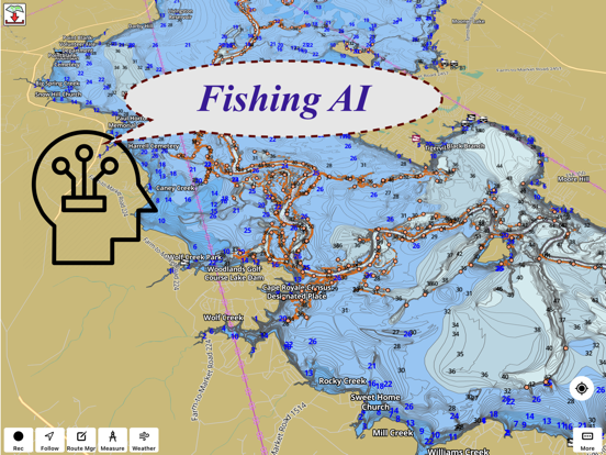 Fishing Points - Lake Maps screenshot 10