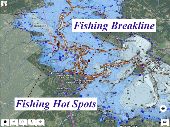 Fishing Points - Lake Maps screenshot 9