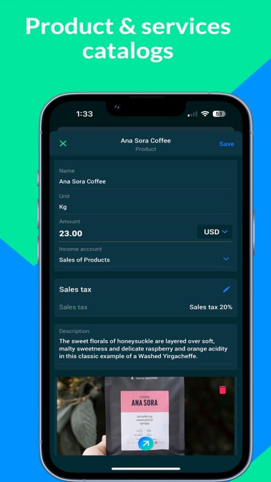 Fiskl - Invoicing & Accounting screenshot 2