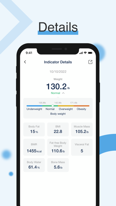 Fit Profile-GE branded scales screenshot 2