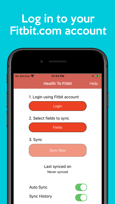 Fitbit Sync From Apple Health screenshot 3