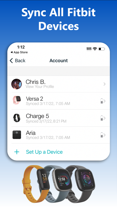 Fitbit to Apple Health Sync screenshot 2