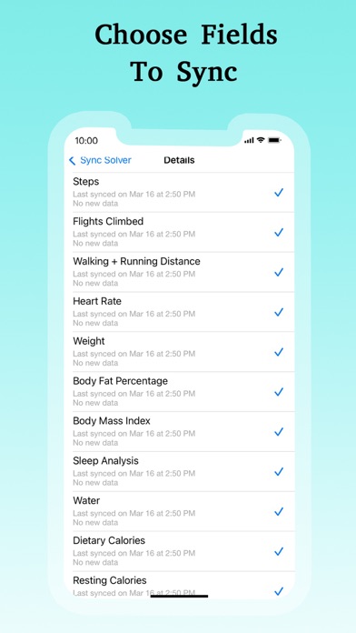 Fitbit to Health Sync Solver screenshot 4