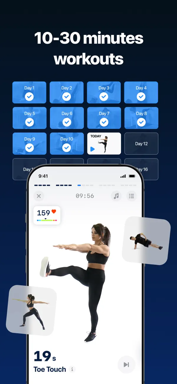 Fitify: Home Workout, AI Coach screenshot 3