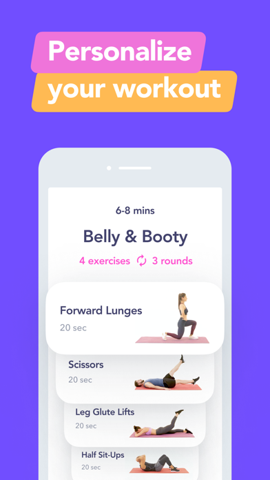 Fitingo: Workouts for Women screenshot 4