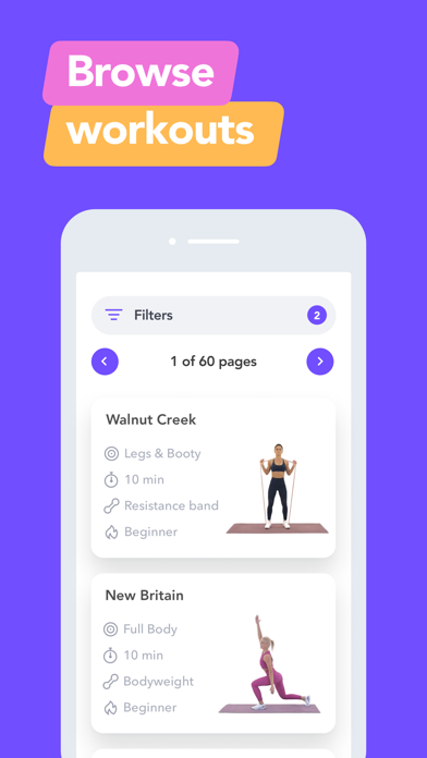 Fitingo: Workouts for Women screenshot 6