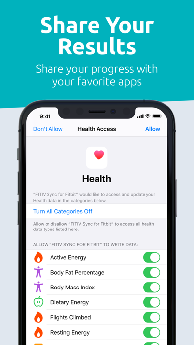 FITIV Sync for Fitbit Activity screenshot 2