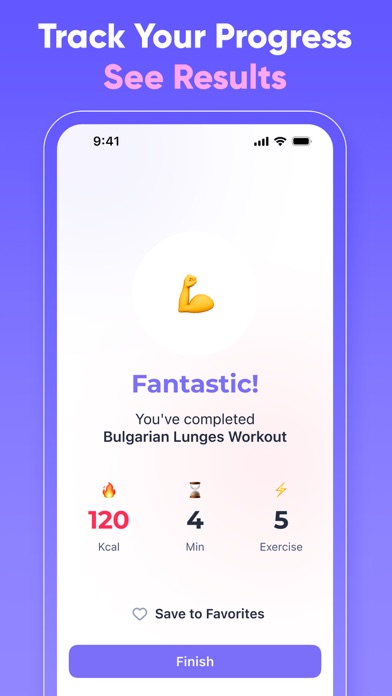 FitMe - Lazy Workout at Home screenshot 1