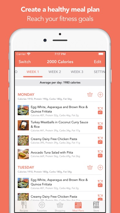 FitMenCook - Healthy Recipes screenshot 4