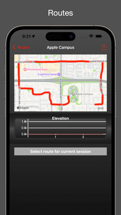 Fitmeter Bike - GPS Cycling screenshot 3