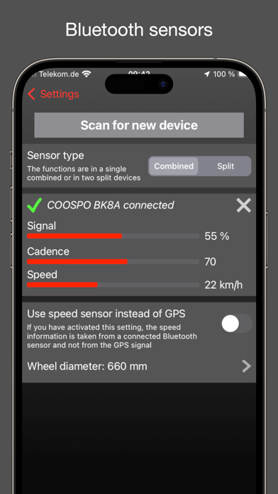 Fitmeter Bike - GPS Cycling screenshot 4