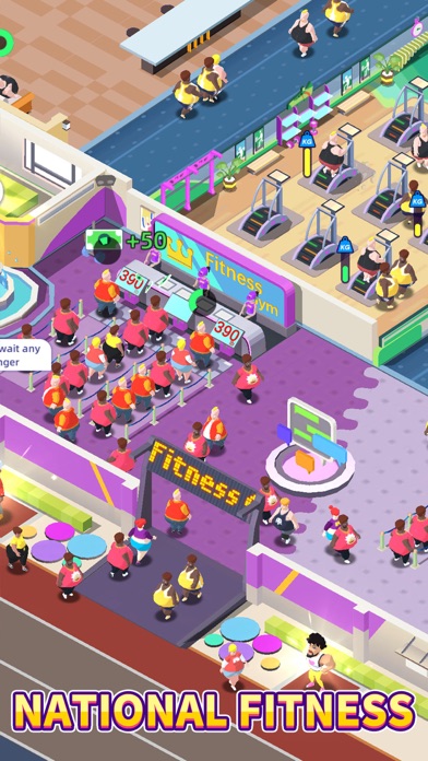 Fitness Club Tycoon-Idle Game screenshot 5