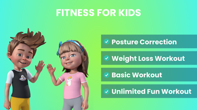 Fitness for Kids: Kids Workout screenshot 1