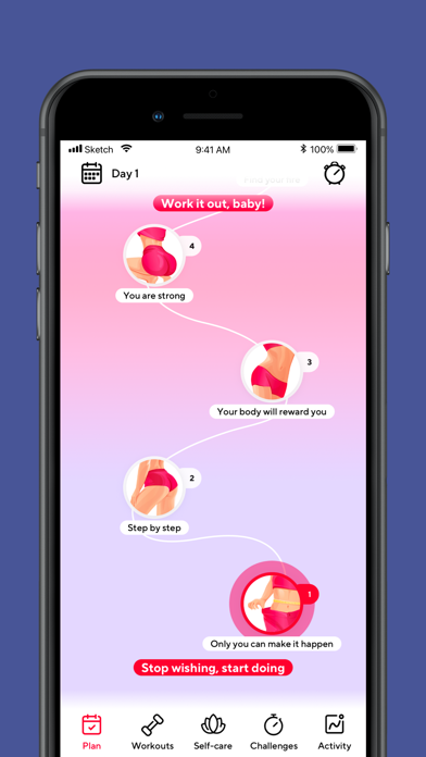 Fitness for Women by Fit & Hot screenshot 1