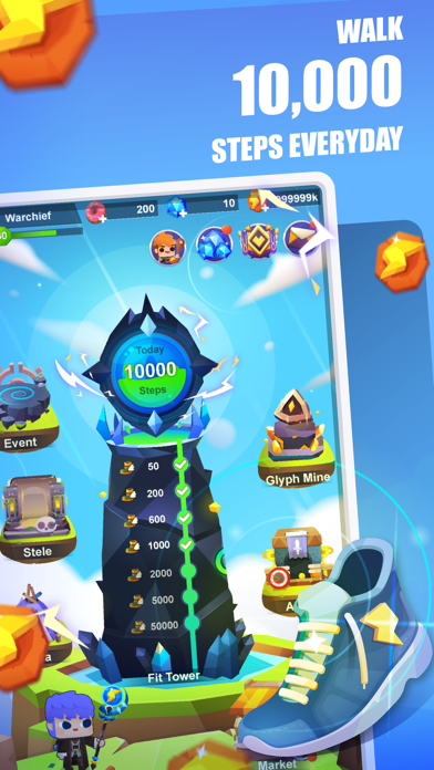 Fitness RPG: Hero health game screenshot 5