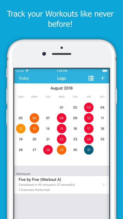 FitNotes - Workout Tracker screenshot 1