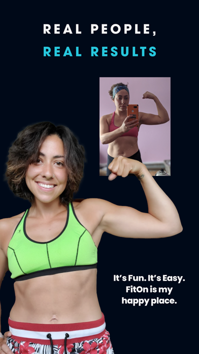 FitOn Workouts & Fitness Plans screenshot 1