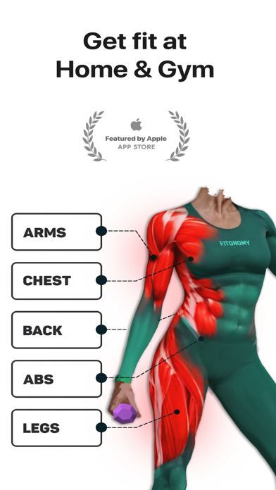 Fitonomy: Home and Gym Coach screenshot 7