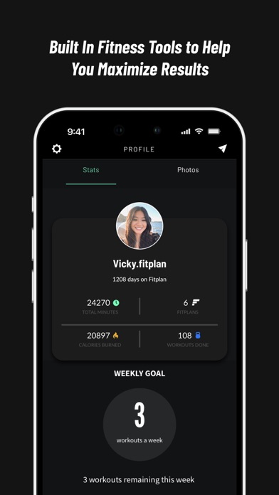 Fitplan®: Gym & Home Workouts screenshot 1