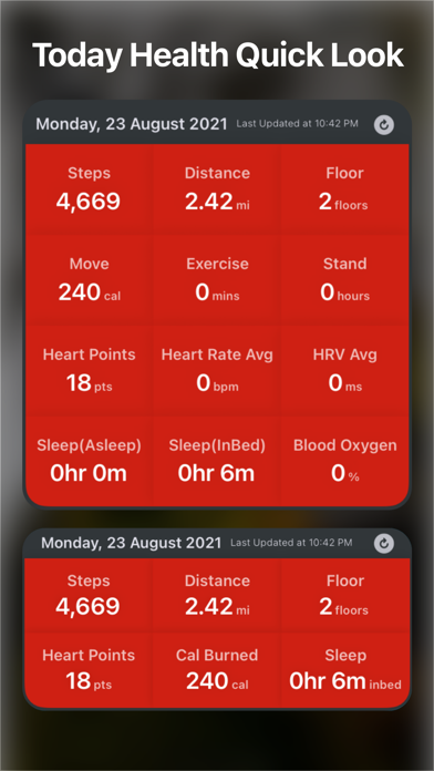 FitWidget: Steps app Pedometer screenshot 7