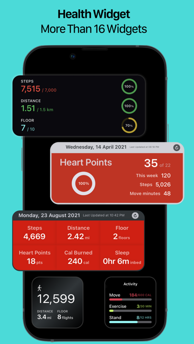 FitWidget: Steps app Pedometer screenshot 3