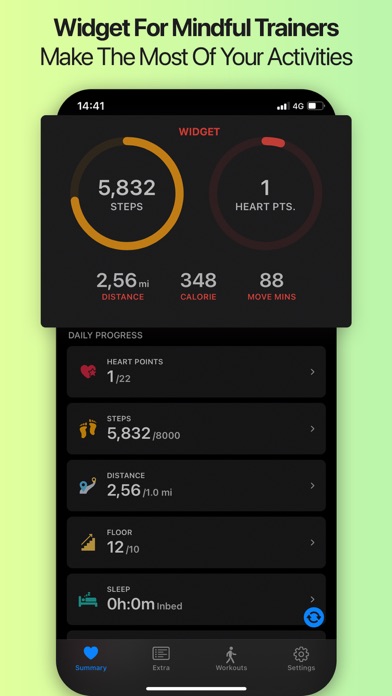 FitWidget: Steps app Pedometer screenshot 8
